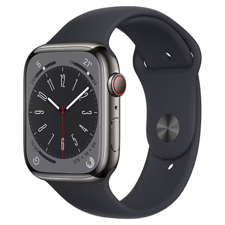 Apple Watch Series 8 45mm Gph SS Mid Sp Brand CELL